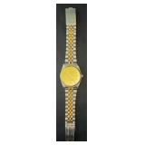 Geneva Menï¿½s Diamond Accent two-tone Watch