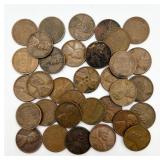 33 Wheat Pennies