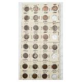 4 Sets of 1968-S - 1974-S Lincoln Pennies