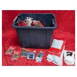 *Tub of Christmas Decor