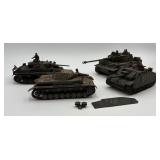 Vtg. Army Tanks, Soldiers & a Couple Pieces