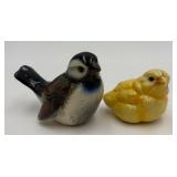 2 Porcelain Goebel Bird Figurines