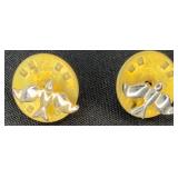 2 VTG Flying Bird Brooch/Pins