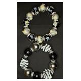 2 Fashion Stretch Bracelets