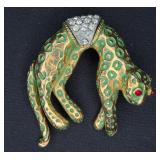 VTG Florenza Cheetah Brooch/Pin