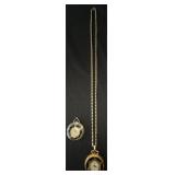 2 VTG Watch Pocket Watch Pendants