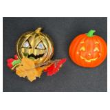 VTG Pumpkin Brooch/Pins