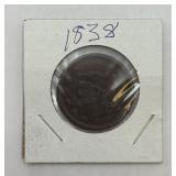 Nice 1838 Large Cent