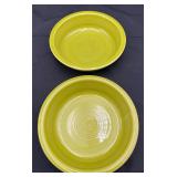 2  Fiestaware Classic Rim Cereal Bowl-Lemongrass