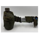 U.S. Army Canteen 1 Quart w/ Flashlight Belt
