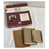 Vintage Photo Album & 3 Photo Frames