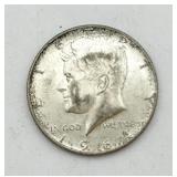 1964-90% Silver Kennedy Half Dollar