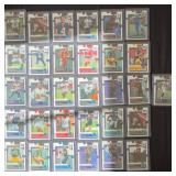 31 Football Card Collection