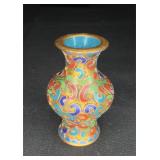 VTG Small Chinese Cloisonnï¿½ Vase