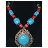 Boho-Style Beaded Necklace