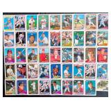 45 Baseball Card Collection
