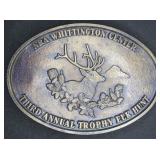 VTG NRA Whittington Center Belt Buckle