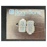 New VTG Bon Bons Gold-tone Cuff Links
