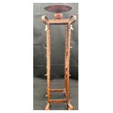 Rustic Country Western Style Iron Candle Holder