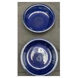 2 Fiestaware Cobalt Blue Bowl Homer Laughlin 7ï¿½