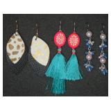 3 Fashion Dangle Earrings
