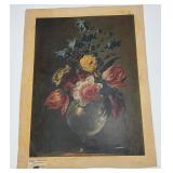 "Vase of Flowers" by Juan de Arellano, Print