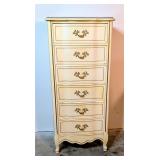 Vtg. Bassett French Provincial 6-Drawer Dresser