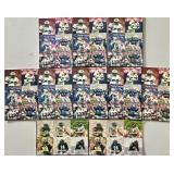 10 Football COMM Coin/Medallion Collector Panels