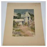 "Old Buttery at Somerset," by Adolph Treidler