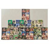 10 Football COMM Coin/Medallion Collector Panels