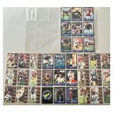 37 Football Card Collection