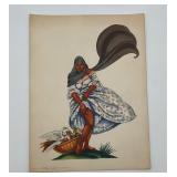 Vintage Paraguay ï¿½Rolling a Cigarï¿½ Menu