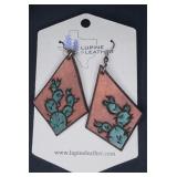 New HM Lupin Leather Earrings