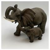 Mother and Baby Resin Figures