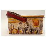 Original 1930s Lithographed Tin Lunch Box
