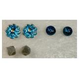 3 Fashion Stud Earrings