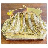 Vintage Whiting & Davis Evening Gold Mesh Bag