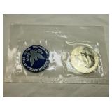 1972 Eisenhower Uncirculated Silver Dollar