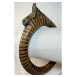 VTG Handcrafted Wooden Zebra Bracelet