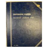 Jefferson Nickel Collection Starting 1938