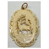 VTG Deer Pendant