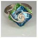 Hand-made Wire-wrapped Ring