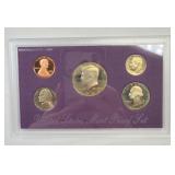 Untied States Mint Proof Set 1989