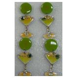 2 Margarita Dangle Earrings