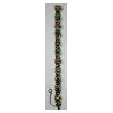 Fashion Bracelet w/ 10 Diff. Stones