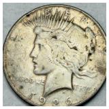 1926-D Peace Dollar 90% Silver
