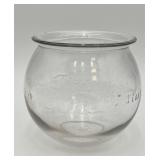 Antique Rexall Store  Clear Glass "Leech Jarï¿½