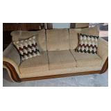 *Ashley Furniture Champagne Colored Love Seat