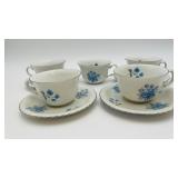 Vintage Fine Bohemian China (5) Cups& (4) Saucers