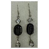 925 Elrathia Kingi Trilobite Fossil Earrings